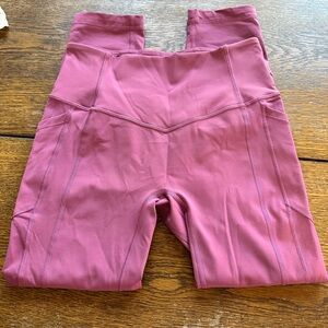 Lululemon Athletica Rose Leggings size 6